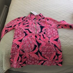Lilly Pulitzer quarter zip New with tags